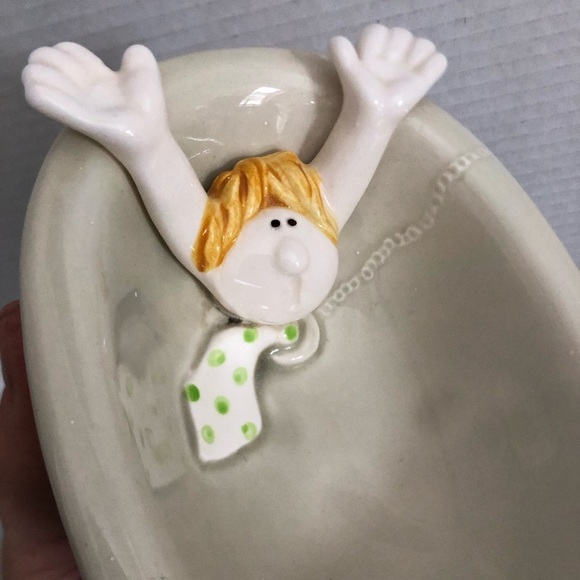 Rare 1976 Fitz and Floyd Soap Dish - Picture 5 of 14